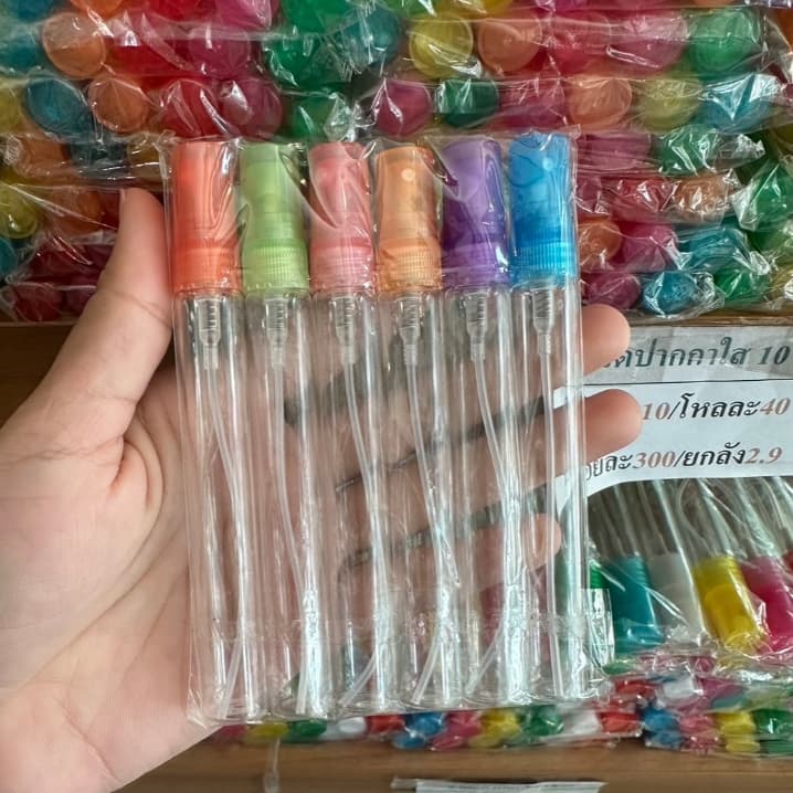 ขวดน้ำหอมปากกาใส 10 ml. / 120 ใบ ขวดน้ำหอม ขวดแก้ว ขวดน้ำหอม รูปที่ 2
