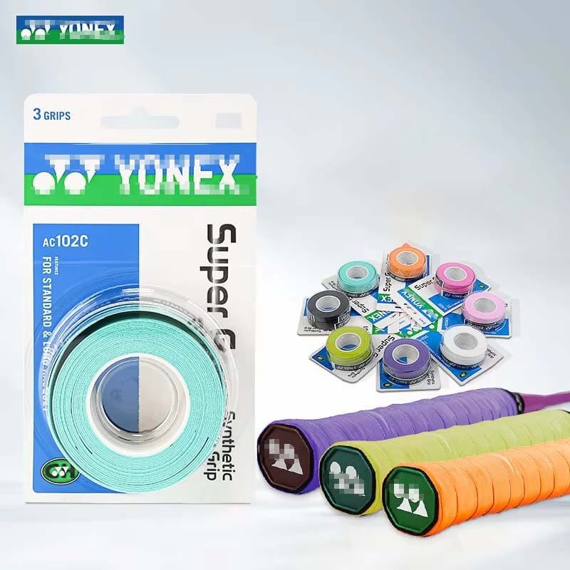 เจ้าเก่า YY กริปพันด้ามไม้แบด AC102C แพ็ค 3 ม้วน ผิวหนึบ สต็อก ส่งด่วนทุกวัน รูปที่ 1