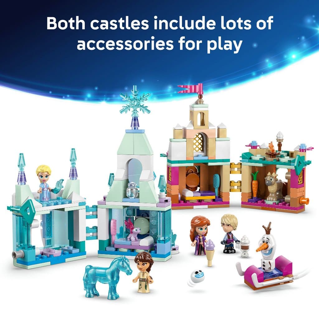 *Exclusive* LEGO Disney Princess 43278 Mini Arendelle Castle & Elsa's Ice Palace , Building Blocks, Kids Toy รูปที่ 4