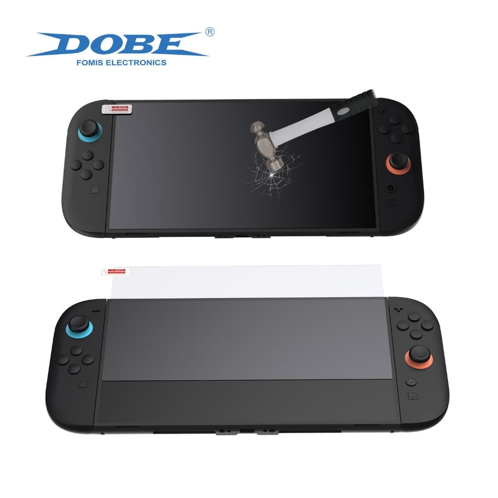 Switch2 DOBE ยี่ห้อนี้รับประกันคุณภาพ)ฟิล์มกระจกกันรอยคุณภาพดี glass HD tempered GLASS TNS-3166 เวอร์ชัน HD รูปที่ 4