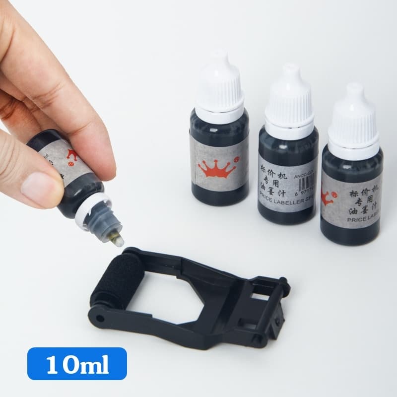 หมึกเครื่องยิงราคา 20mm โมเทค MX-5500 ม้วนหมึก ลูกยางหมึก ลูกกลิ้งหมึก ผ้าหมึก เครื่องตีราคา 20 มม. 1 ชิ้น รูปที่ 9