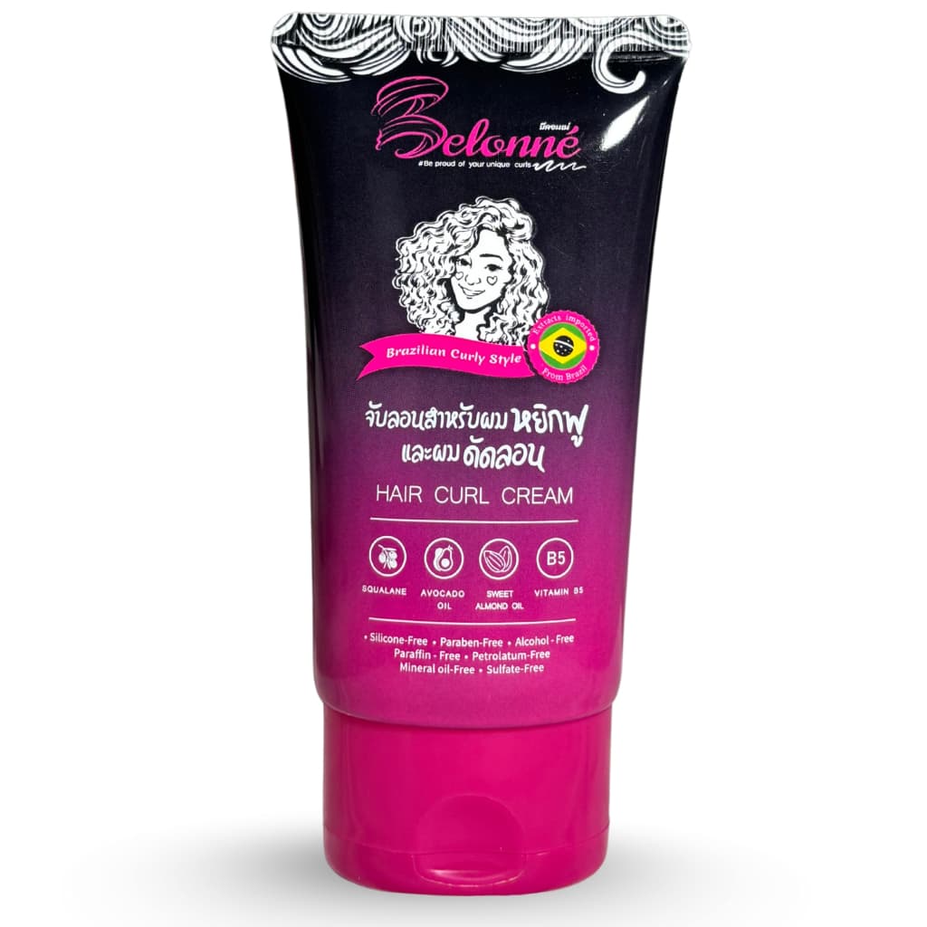 Belonne Brazilian Curly Style Hair Curl Cream บีลอนเน่ ครีมจับลอนผมหยิก รูปที่ 3