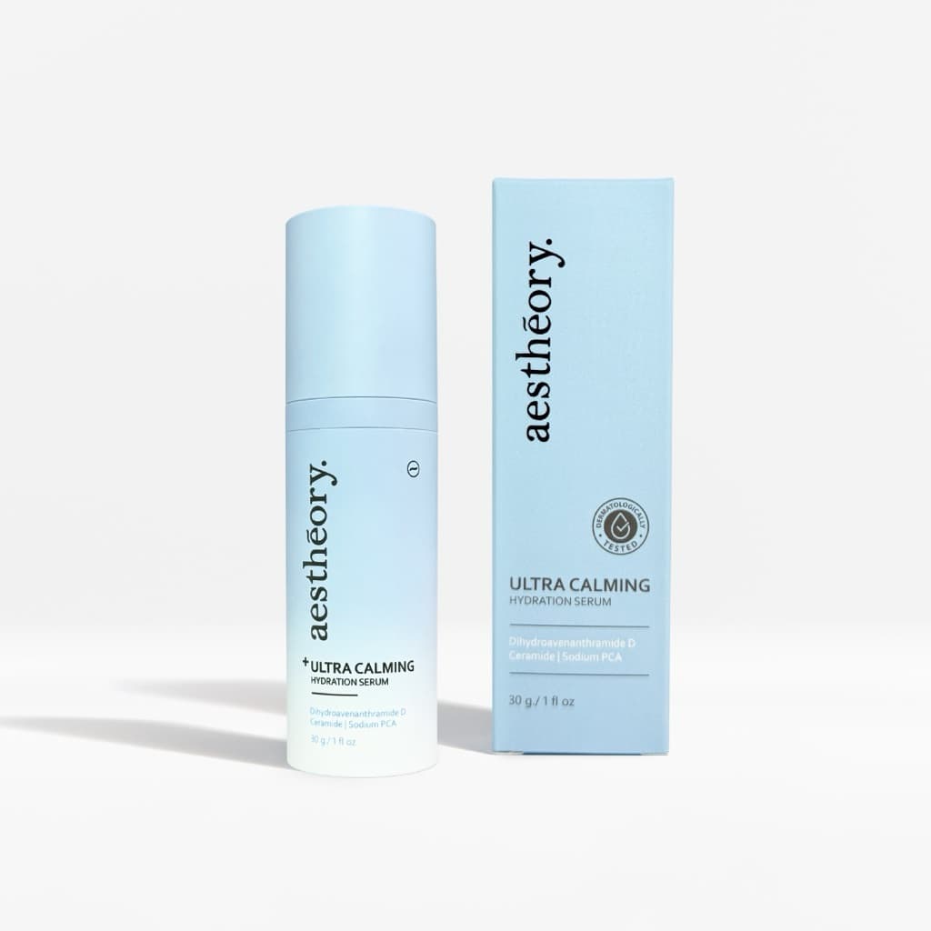 Aestheory Ultra Calming Hydration Serum เอสเธียรี เซรั่มให้ความชุ่มชื้นสำหรับผิวบอบบางแพ้ง่าย ลดผิวแพ้ แดงคัน สิว รูปที่ 3