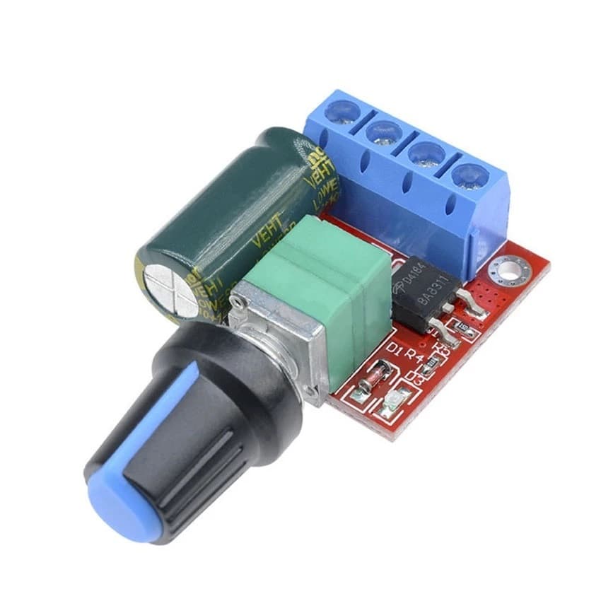 PWM DC ดิมเมอร์ ปรับความเร็วมอเตอร์ DC 4.5V-35V ควบคุมรอบมอเตอร์ ปรับแรงดันไฟ รูปที่ 7