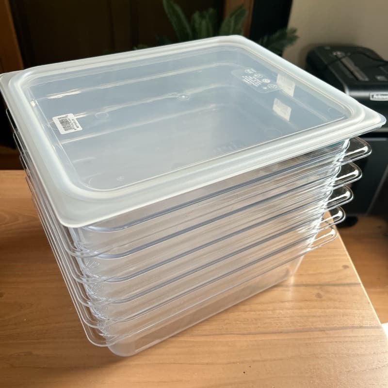 Cambro Food Pan and Lid กล่องบรรจุอาหาร โพลีคาร์บอนเนต ทรงสีเหลี่ยมพร้อมฝาปิด รุ่น Camware Food Pan Seal Cover รูปที่ 9