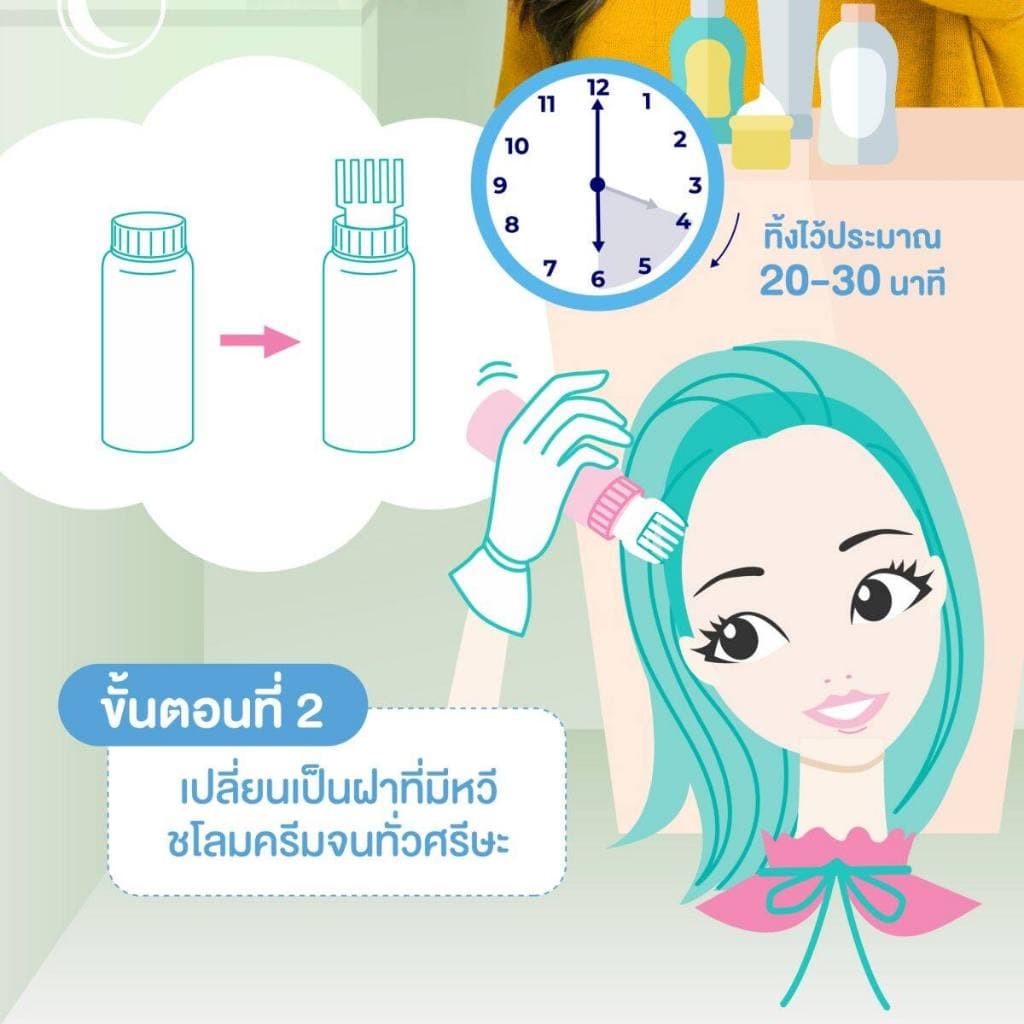 Schwarzkopf FreshLight Milky Color ชวาร์สคอฟ ผลิตภัณฑ์ เปลี่ยนสีผม สุดฮิตจากญี่ปุ่น รูปที่ 6
