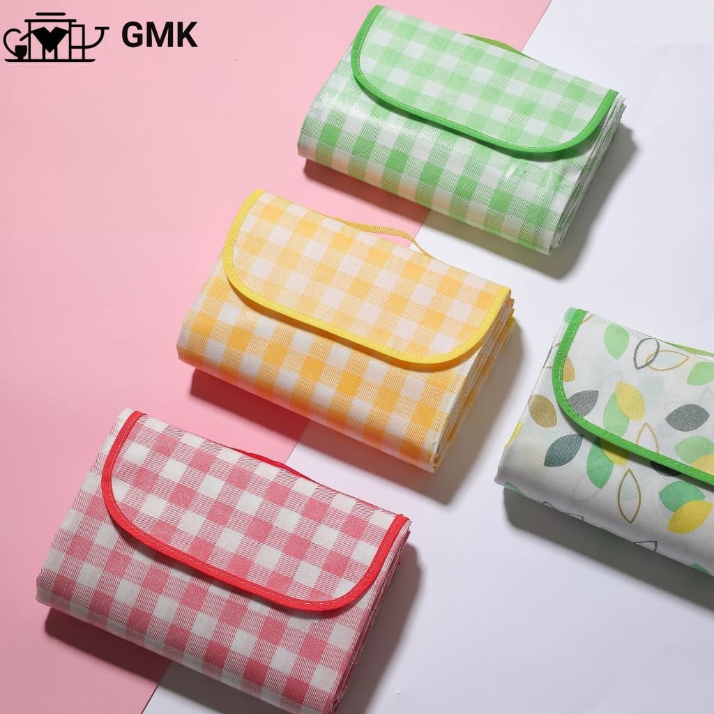 เสื่อปิคนิคพับได้ ทนต่อการสึกหรอ กันน้ำ กันคราบ ซักได้ ขนาด150x200/150x100/200x200cm G2834 รูปที่ 2