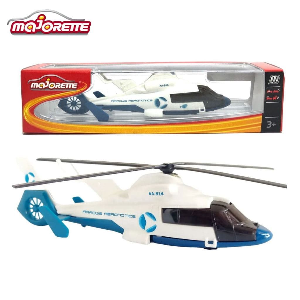 โมเดลเฮลิคอปเตอร์ helicopter งานแท้ majorette พับเก็บล้อได้ *งานนอกแพ็ค* เคลียสต๊อกจากโรงงาน โมเดลเครื่องบิน รูปที่ 1