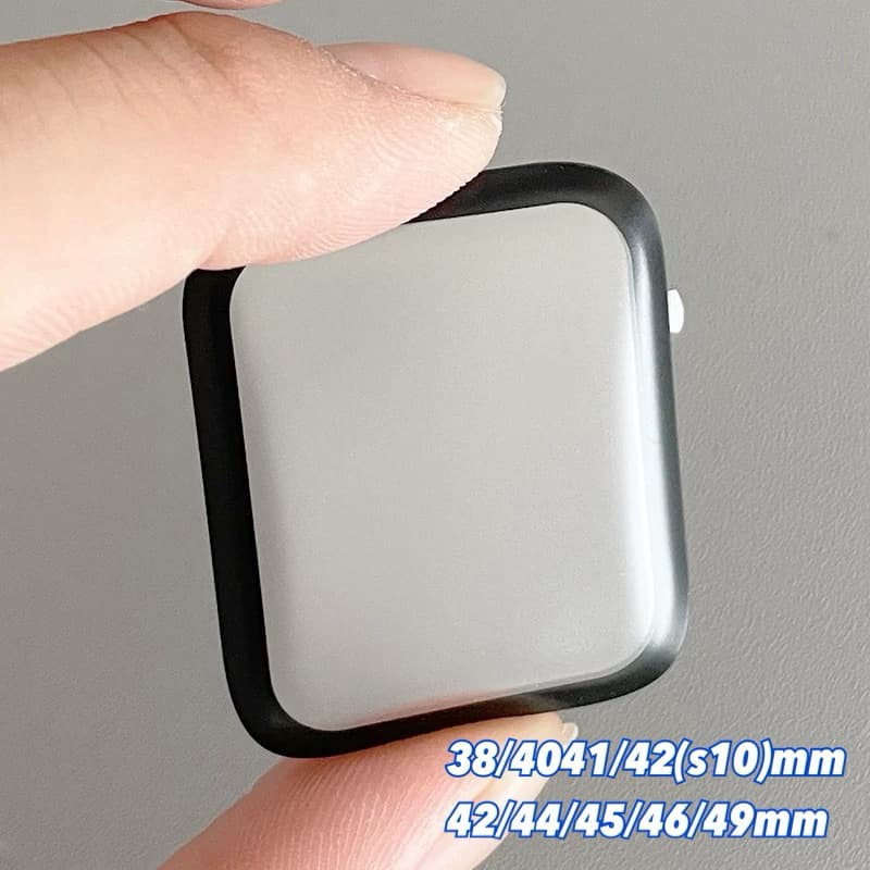 ฟิล์ม series Watch11 10 9 8 7 6 SE 5 4 3 2 1 Film 3D Screen 46 38,42,40,44 45mm แบบโค้ง 3 มิติ ฟิล์มสำหรับแอปเปิ้ลวอช รูปที่ 2