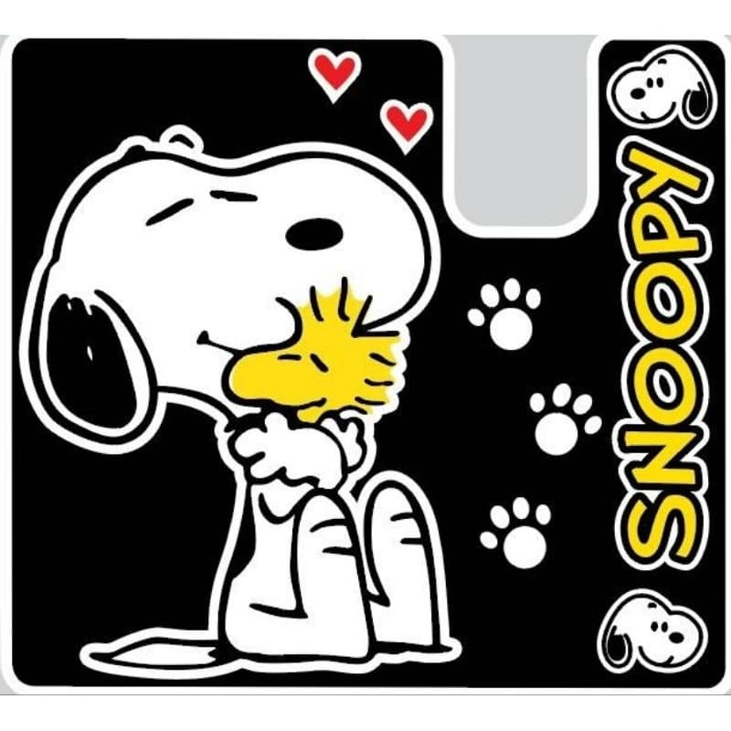 กรอบใส่พ.ร.ย. ป้ายภาษีรถยนต์ snoopy ที่ใส่พรบ. สนุปปี้ มี2สี รูปที่ 3