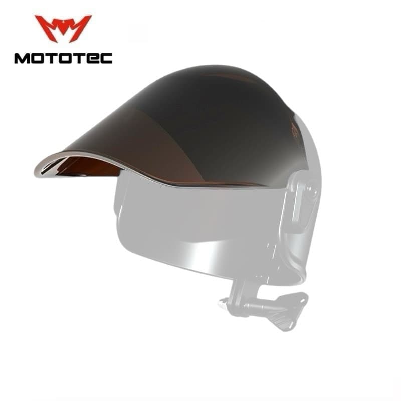MOTOTEC Spare Part อะไหล่ หมวกบังแดด สำหรับที่จับโทรศัพท์มือถือมอเตอร์ไซค์ รูปที่ 6