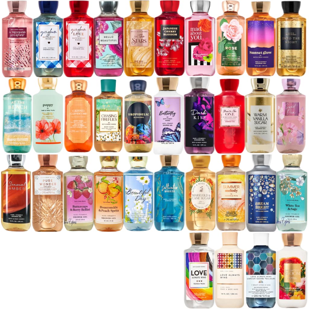 BBW#1 shower gel bath & body works 295ml. เจลอาบน้ำ รูปที่ 1