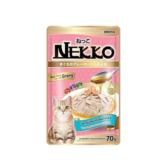 Nekko เน็กโกะ อาหารเปียกแมว 70g รูปที่ 7