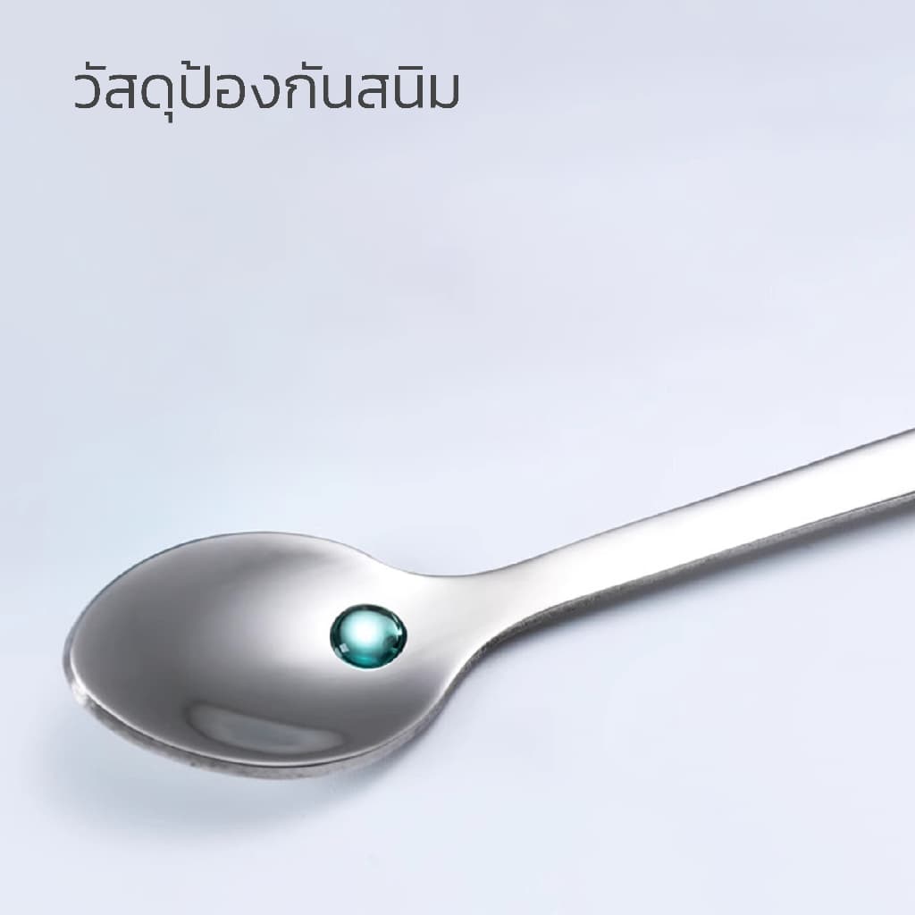 Alechaung ช้อนกาแฟ Coffee spoon แมวเกาะแก้ว สเตนเลส รูปแมวน่ารัก สำหรับแก้วกาแฟ วัสดุสเตนเลส รูปที่ 5