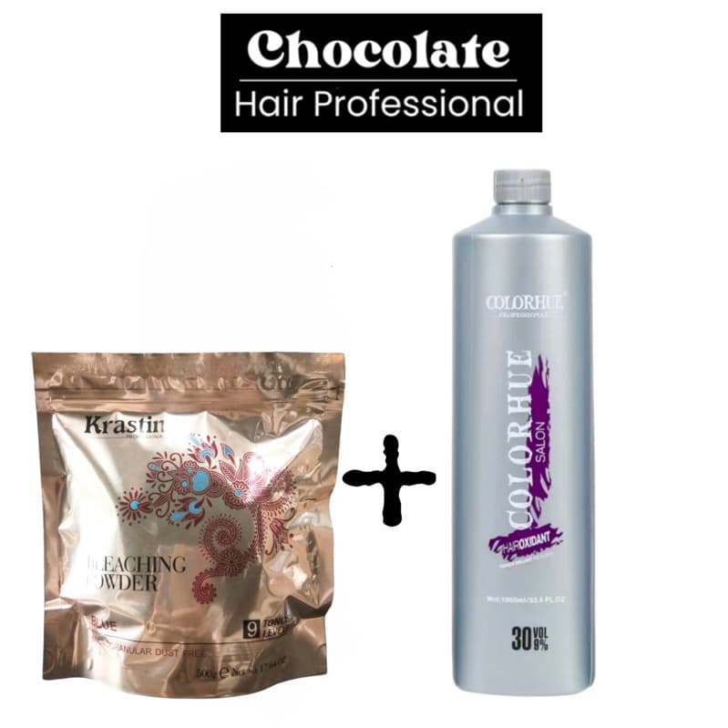 KRASTIN BLEACHING POWDER เกรด A ผงฟอกสีฟ้า อ่อนโยน ขนาด 500 กรัม รูปที่ 9