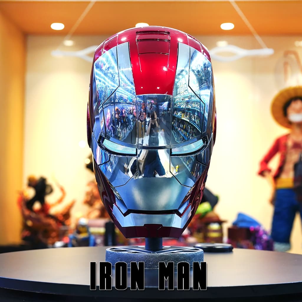 หมวก Iron Man Helmet ไอรอนแมน หมวดเต็มใบ สั่งด้วยเสียง มีรีโมท มีระบบสัมผัส รูปที่ 1