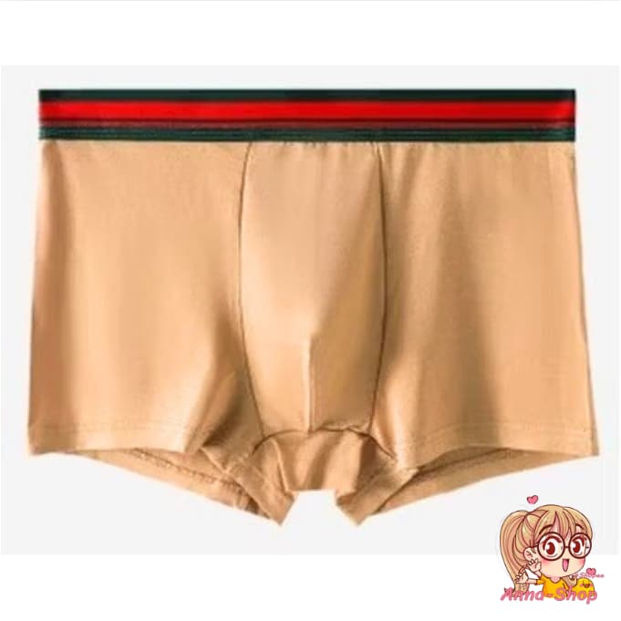 Anna shop กางเกงในผู้ชายขาสั้น กางเกงในบ็อกเซอร์ Size L-4X เนื้อผ้านิ่ม ระบายอากาศได้ดี A3201 รูปที่ 4