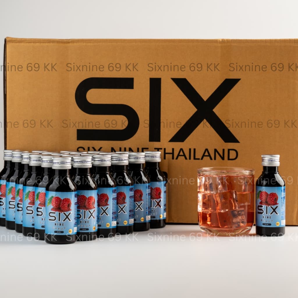 Sixnine Syrup Sixnine ไซรัป ฝาเทา,ฝาแดง Six-Nine Syrup ซิกไนน์ รูปที่ 2
