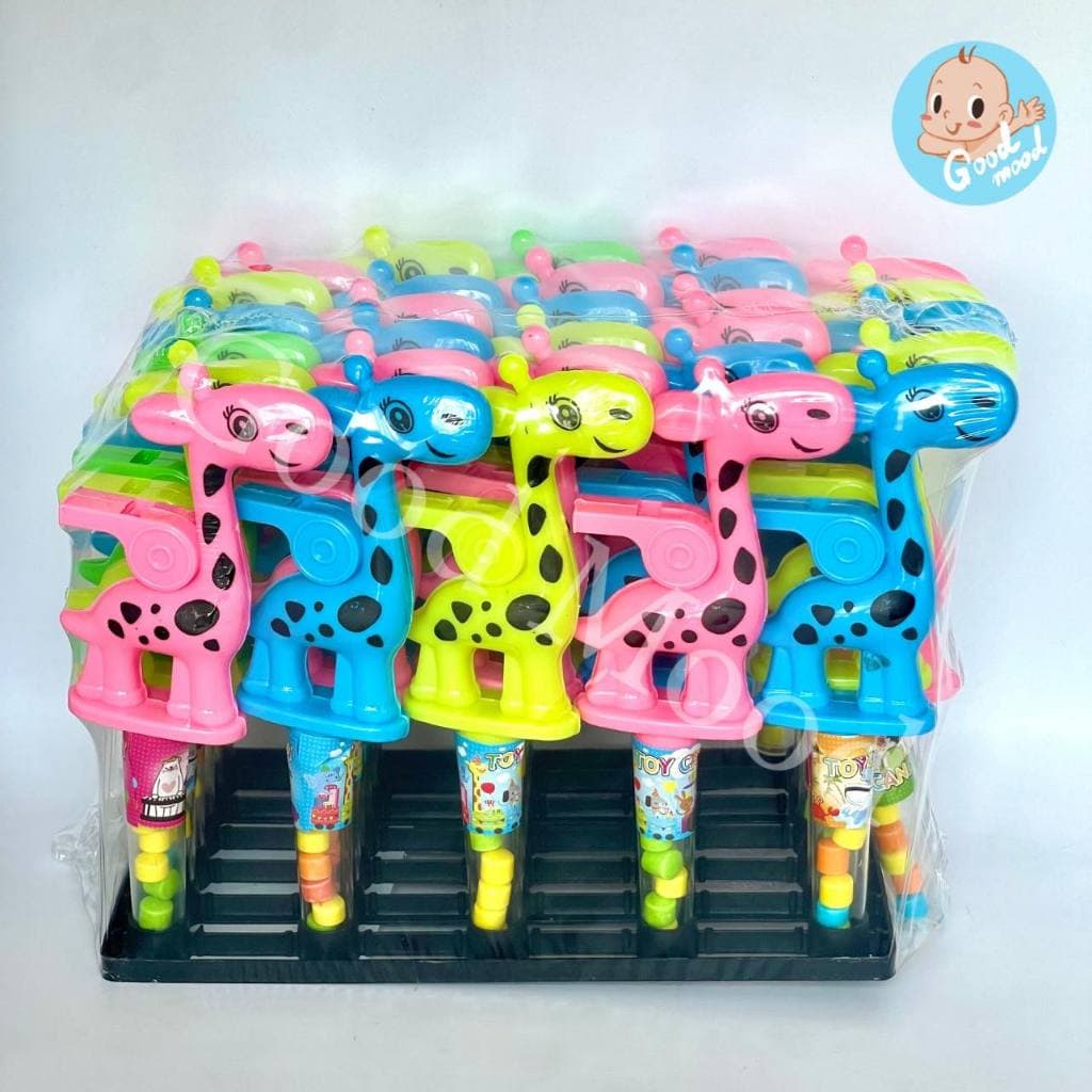 แคนดี้นกหวีดยีราฟ น้องน่ารัก 1แพ็ค30ชิ้น รูปที่ 5