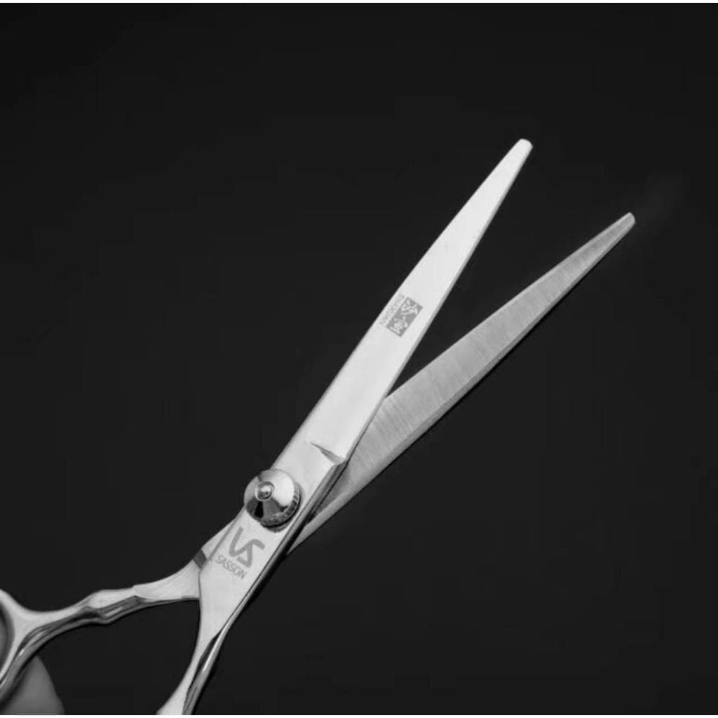 จากไทย แพ็กคู่ 2 ชิ้น กรรไกรตัดผม กรรไกรซอยผม ช่างทำผมมืออาชีพ VS SASSOON แท้ ผลิตจากสแตนเลส คุณภาพดี ขนาด 6 นิ้ รูปที่ 6