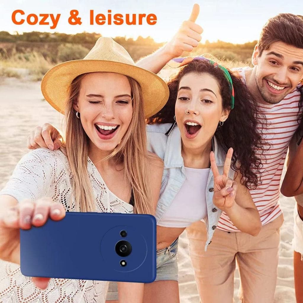 เคส สำหรับ Xiaomi Redmi A3 A1plus A2plus เคสซิลิโคนนิ่ม กันกล้อง TPU สีพื้น กำมะหยี่ รูปที่ 9