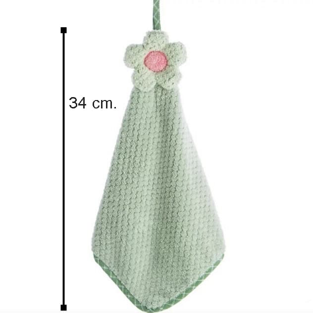 ShopAt.Two ผ้าเช็ดมือ ผ้าเช็ดมือแบบแขวน ผ้าเช็ดทำความสะอาดอนกประสงค์ รูปที่ 9