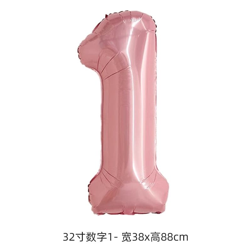 ลูกโป่งวันเกิด ลูกโป่งตัวเลข ขนาดใหญ่ 32 นิ้ว balloon ลูกโป่งฟอยล์ เลข ตัวเลขสำหรับตกแต่งงานปาร์ตี้วันเกิด รูปที่ 7