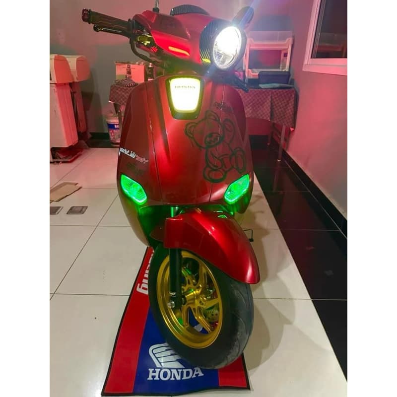 ปลั๊กไฟหรี่RGBรอบโคม จีออโน่ แบบเสียบได้เลย 549 ไม่ต้องตัดสายไฟ ตรงรุ่น Honda Giorno + Giorno125 รูปที่ 4