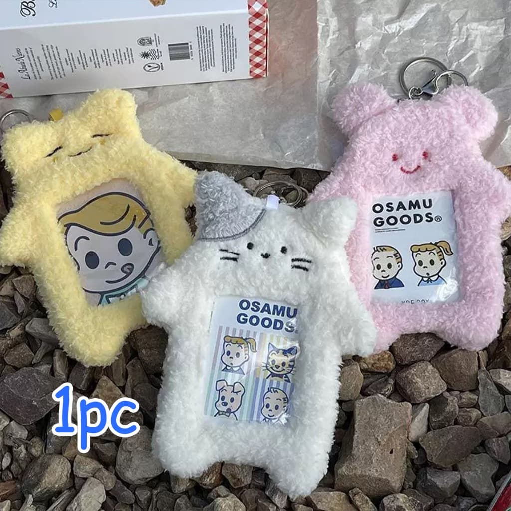 Kuromi ที่ใส่โฟโต้การ์ด photocard holder sanrio พร้อมวงพวงกุญแจ เฟรมการ์ด ลายการ์ตูน รูปที่ 3
