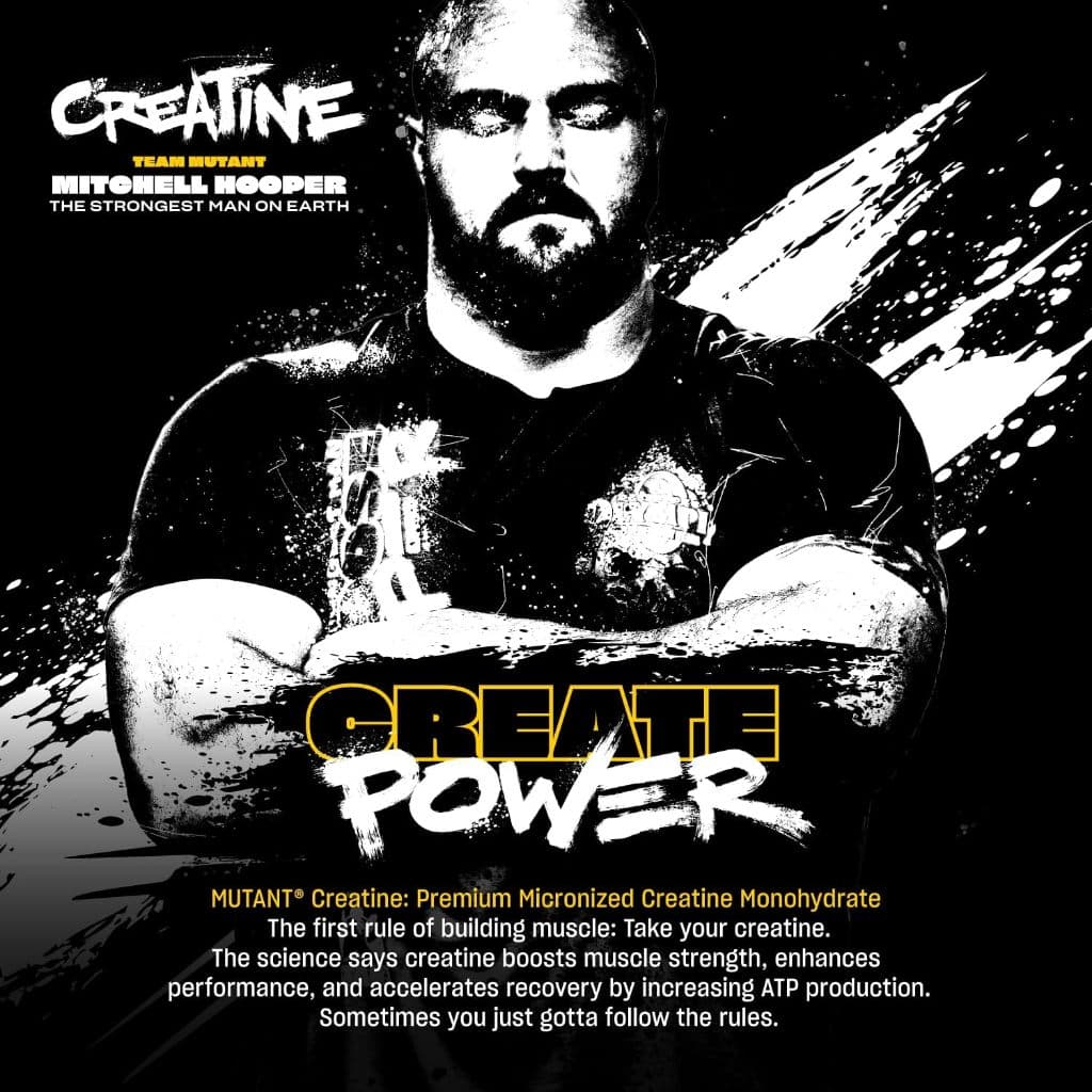 Mutant Creatine 300 g ครีเอทีนแบบผง เพิ่มแรง เพิ่มพลัง ก่อนออกกำลังกาย รูปที่ 3