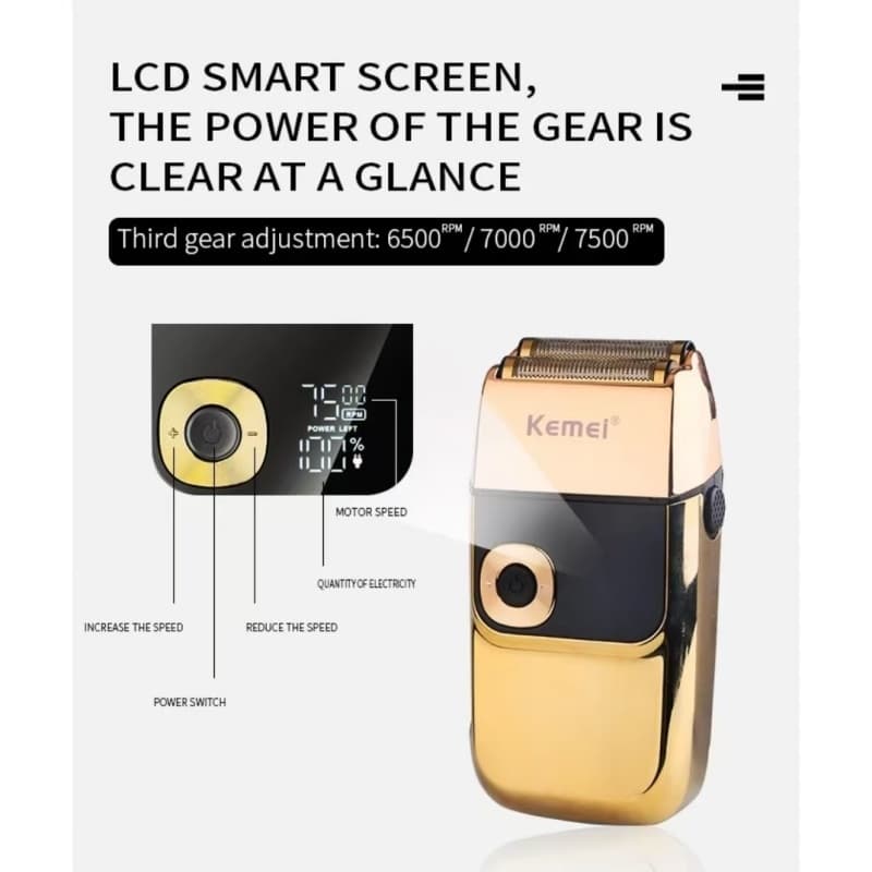 Shaver เครื่องโกนหนวด Kemei KM 2028 รูปที่ 2