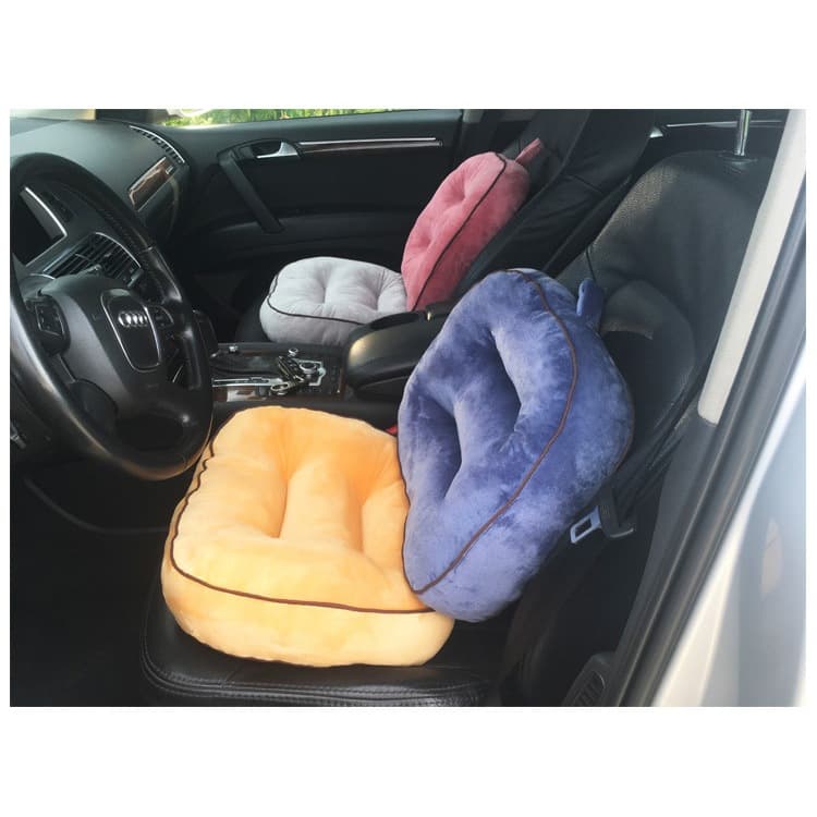 เบาะรองนั่ง เพื่อสุขภาพ เบาะพิงหลังขับรถ รองก้น ที่รองนั่ง หมอนอิง หนา นุ่ม เพิ่มสูง รูปที่ 3
