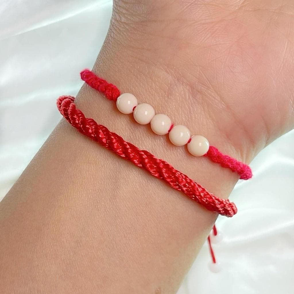PG-ด้ายแดงสั่งรัก สมหวังปรารถนา กำไลข้อมือจากหวังต้าเซียน เสริมรัก เสริมดวง เสริมโชคลาภ ปรับขนาดได้ วัตถุมงคล รูปที่ 4