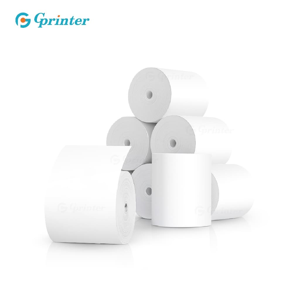 Gprinter กระดาษใบเสร็จ 57x50 mm 10ม้วน thermal paper กระดาษบิลความร้อน กระดาษความร้อน ไร้แกน รูปที่ 7