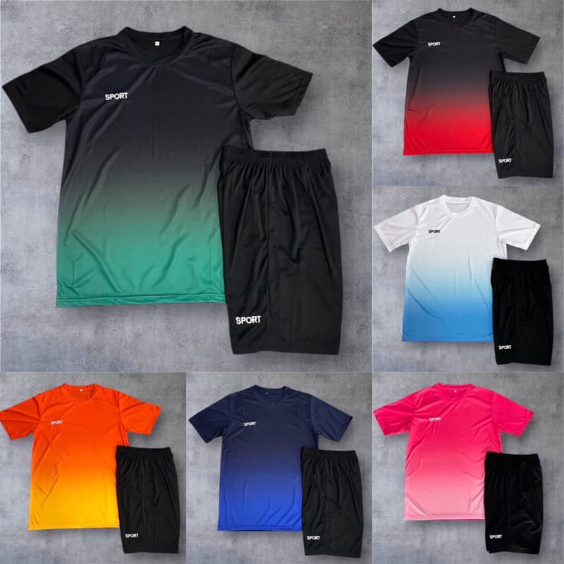 ชุดกีฬาsport ชุดออกกำลังกาย 2 ชิ้น รูปที่ 1