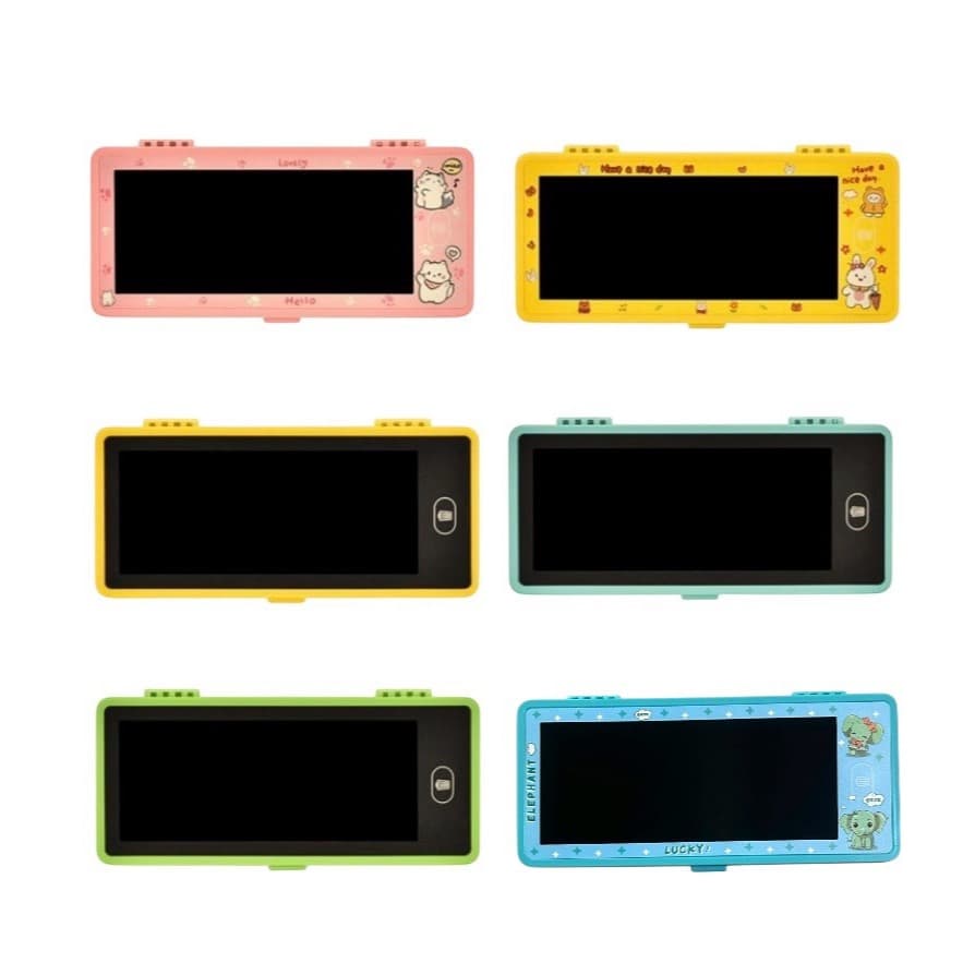 กล่องดินสอ กระเป๋าดินสอ หน้าจอLCD เขียนแล้วลบได้ มีหลายสีให้เลือก และ รุ่นมีเครื่องคิดเลข จากไทย PC044 รูปที่ 2