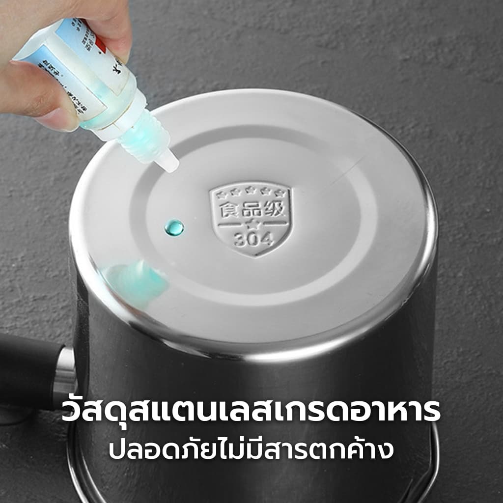 Alechaung หม้อกรองน้ํามันสแตนเลส 304สแตนเลส ที่กรองน้ํามัน 1.3/1.8L หม้อกรองน้ํามัน oil filter pot รูปที่ 8