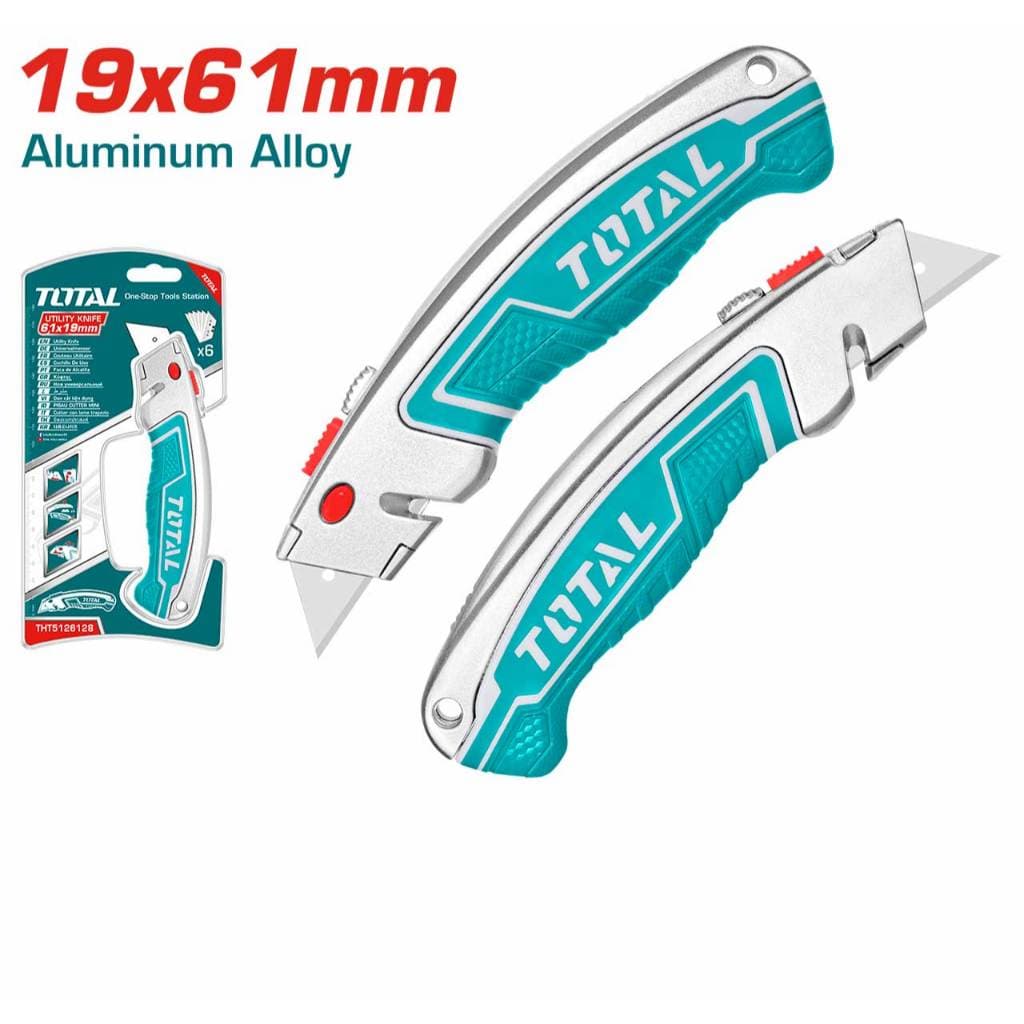 TOTAL มีดอเนกประสงค์ รุ่น THT5126128 / ใบมีดคัตเตอร์ 61x19mm รุ่น THT519001 รูปที่ 3