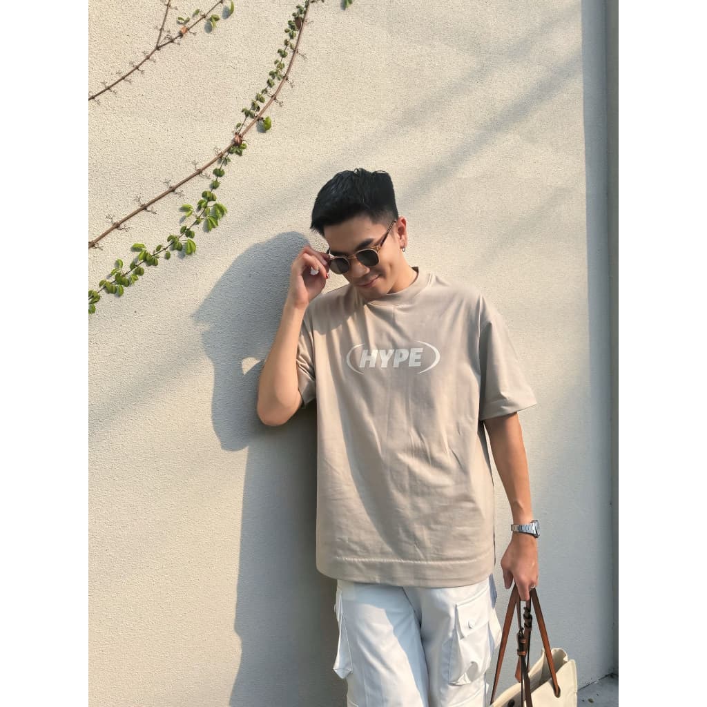 Hype It - Maxi Hype Logo Collection T-shirts เสื้อยืดแขนสั้นทรง Oversized แบรนด์ Hype It รูปที่ 4