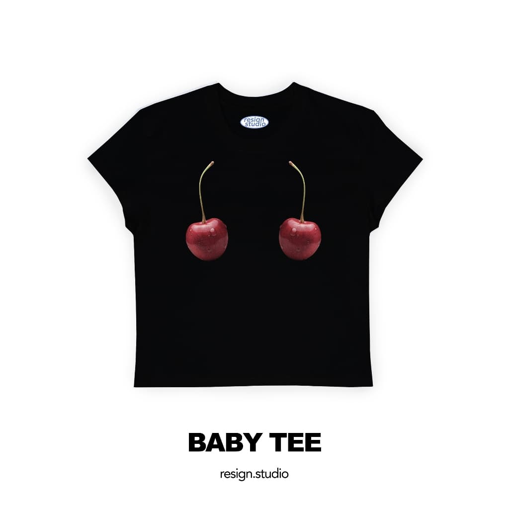 reaign studio - babytee ลาย Cherry Bar รูปที่ 3