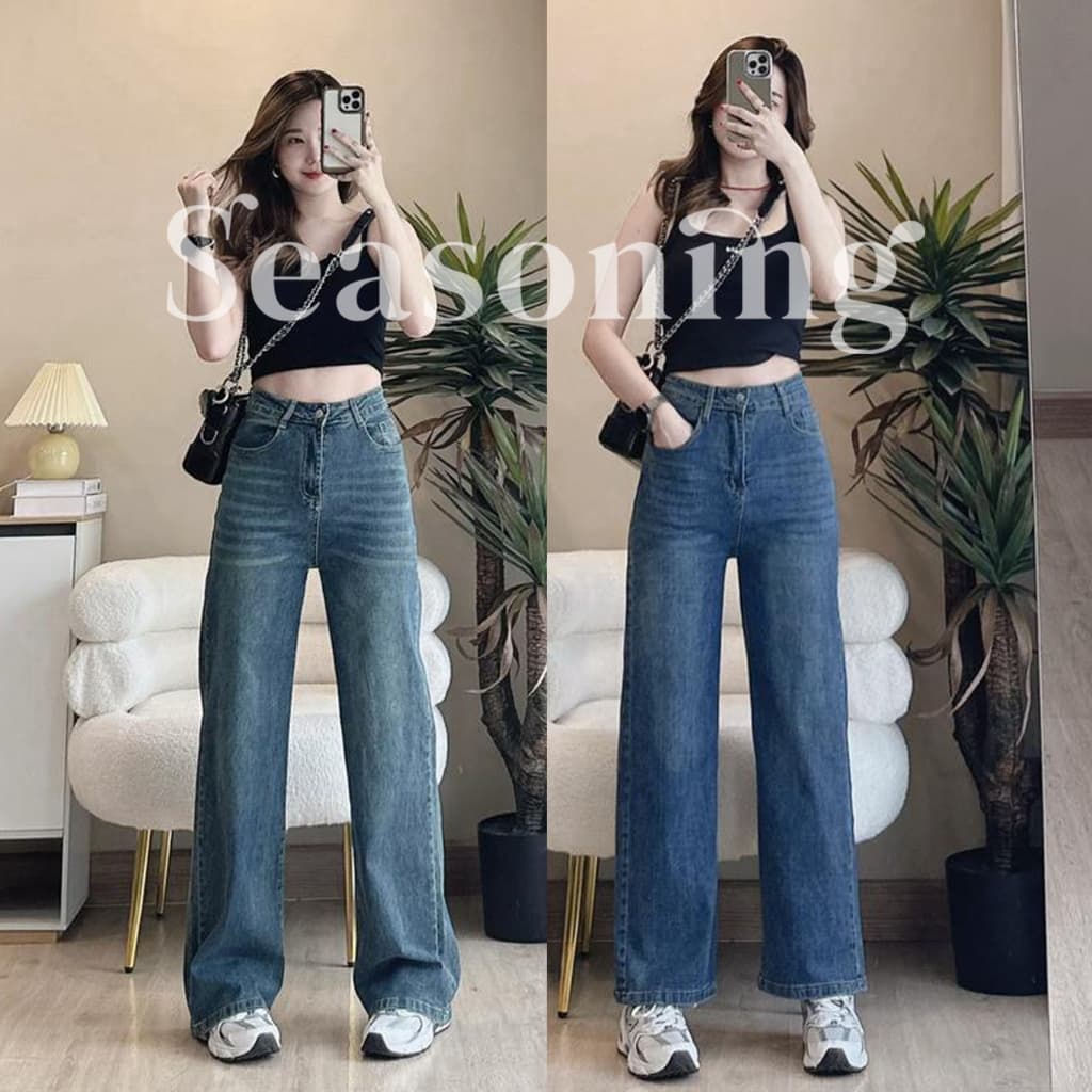 *ยาว 41-42" * Seasoning รุ่น OG มีไซส์ S-7XL ขากระบอกใหญ่ รูปที่ 2