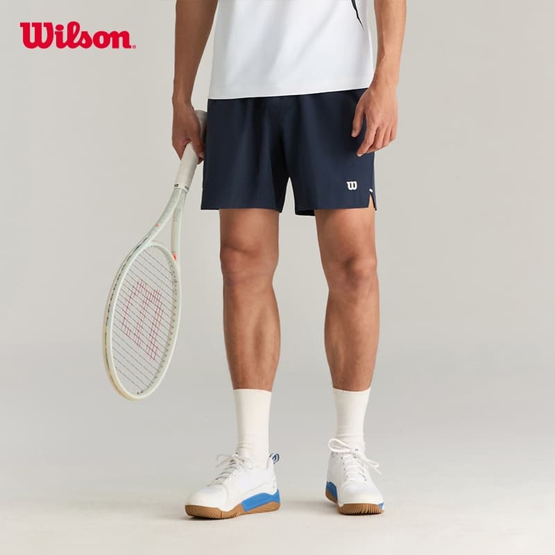 Wilson Men Tournament Short V2 7" Unlined WM00502511DBC Official Store รูปที่ 4