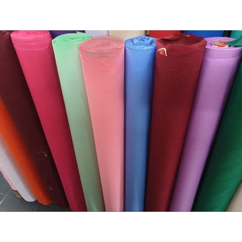 มีส่งด่วนทันที ผ้าคอตตอน สีพื้น โทเร โจงกระเบน เรียนรำ หน้ากว้าง มีให้เลือกมากกว่า30+สี เมตร หลา กว้าง 115 ซม รูปที่ 6