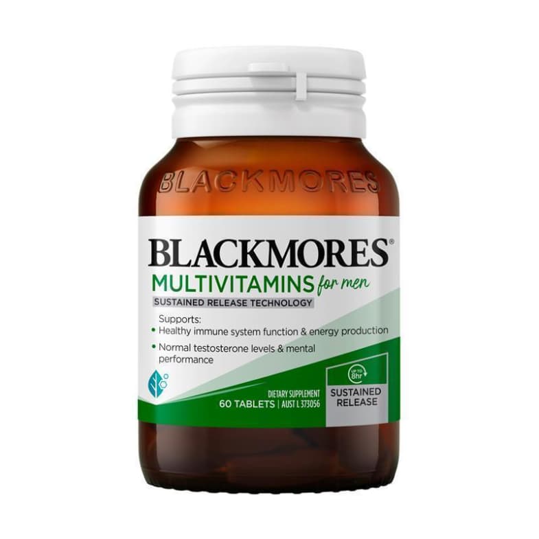 Blackmores Multivitamin For Men, 50+ Sustained Release 60 Tablets วิตามินรวมสำหรับผู้ชาย และวัย 50+ รูปที่ 2