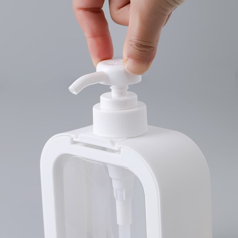 BUJOY ขวดปั้ม ขวดปั้มของเหลว ขวดปั้มพลาสติกสีใส ใส่สบู่เหลว ใส่ยาสระผม ใส่โลชั้น ขนาด เจลอาบน้ํา 300/500 ML รูปที่ 3