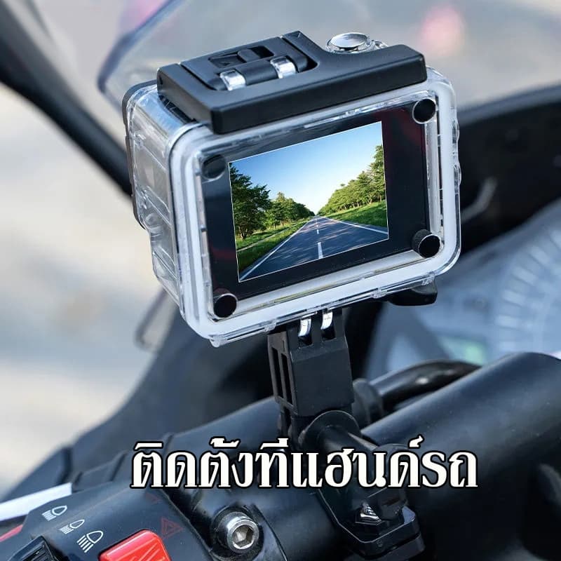 กล้องโกโปร Camera Sport HD Full HD 1080P กล้องโกโปร GoPro กล้องกันน้ำ กล้องติดหมวก กล้องรถแข่ง กล้องถ่ายรูป รูปที่ 8