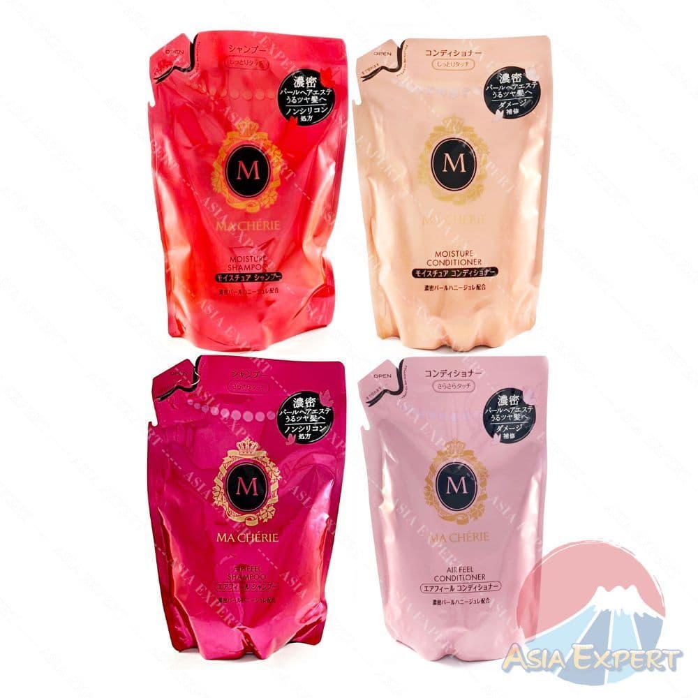 SHISEIDO MA CHERIE Air Feel / Moisture EX Shampoo / Conditioner Refill 380mL fineToday แชมพูครีมนวด รูปที่ 2