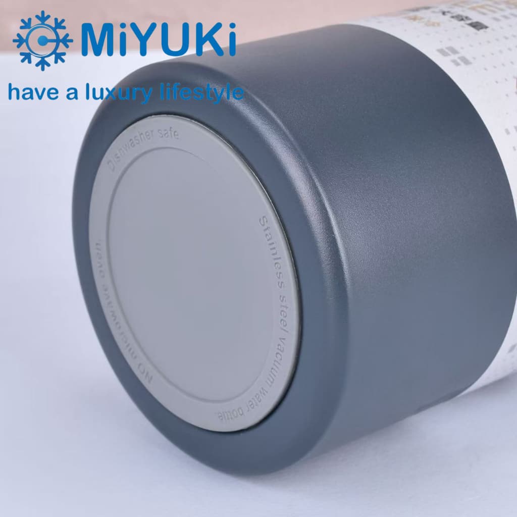 MiYUKi ขวดน้ำพร้อมสายรัด ความจุของถ้วยน้ำ1000ml/1300ml ถังด้านในทำจากสแตนเลส 316 จัดส่งจากกรุงเทพฯ รูปที่ 9