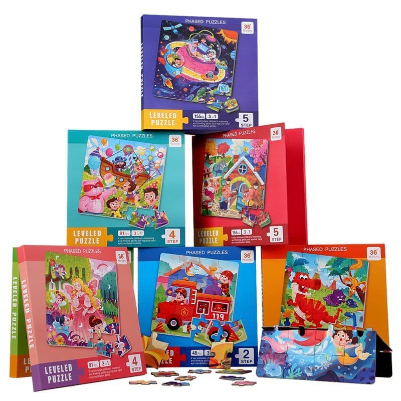 ปริศนา ปริศนาแม่เหล็ก หนังสือ ปริศนาสําหรับเด็ก ของเล่นพัฒนาการ ของเล่นเพื่อการศึกษาสําหรับเด็กเล็ก รูปที่ 9