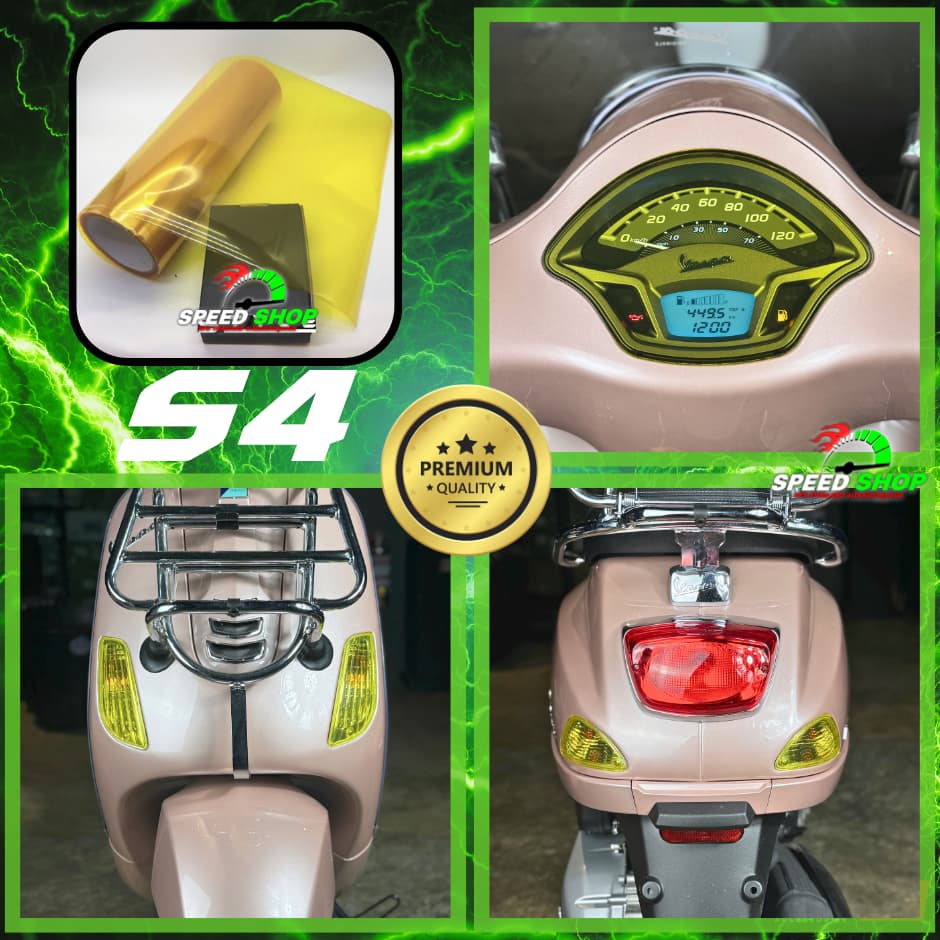 ฟิล์มกันรอยVespa S125 ปี2024-2025 ฟิล์มกันรอย3ชั้น เกรดพรีเมี่ยม มี 14 สีให้เลือก ฟิล์มกันรอยvespa รูปที่ 7